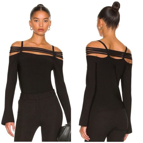 Jonathan Simkhai Sarah Ribbed-Knit Halter Top‎ XS NWT - Picture 1 of 15